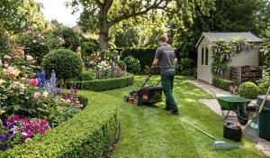 regular garden maintenance