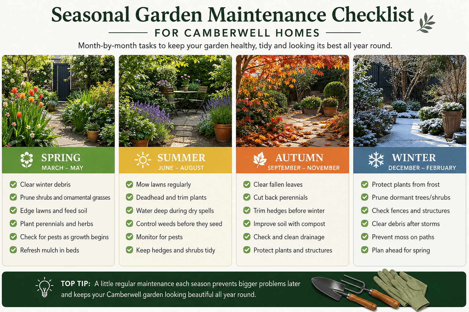 gardening checklist
