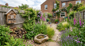 wildlife-friendly urban garden