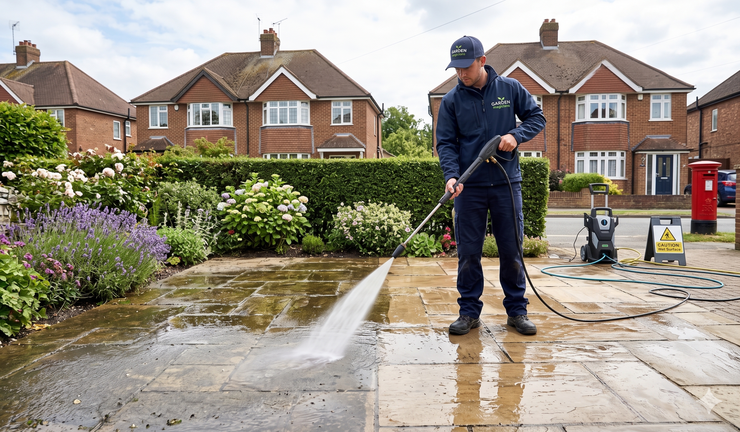 Professional Patio Jet Washing